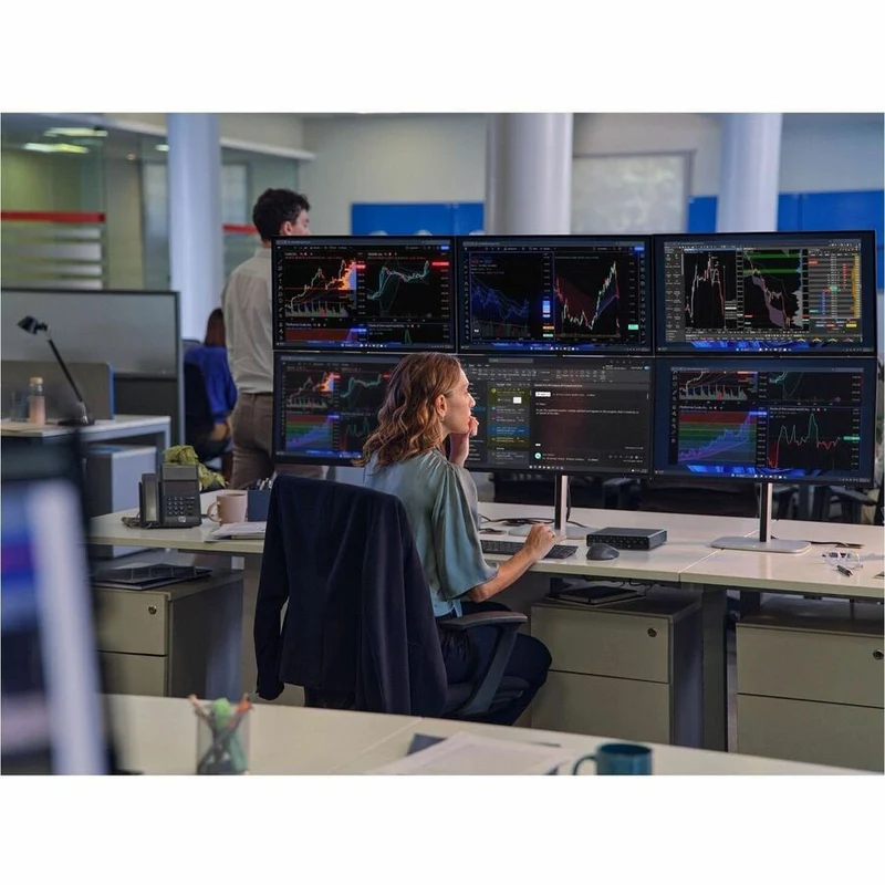 Ordinateur de bureau HP EliteDesk 8 G1i - Intel Core Ultra 5 235T - Technologie vPro - 64 Go - SSD 1 To - Mini ordinateur de bureau - Jack Black BQ4C1UT#ABC