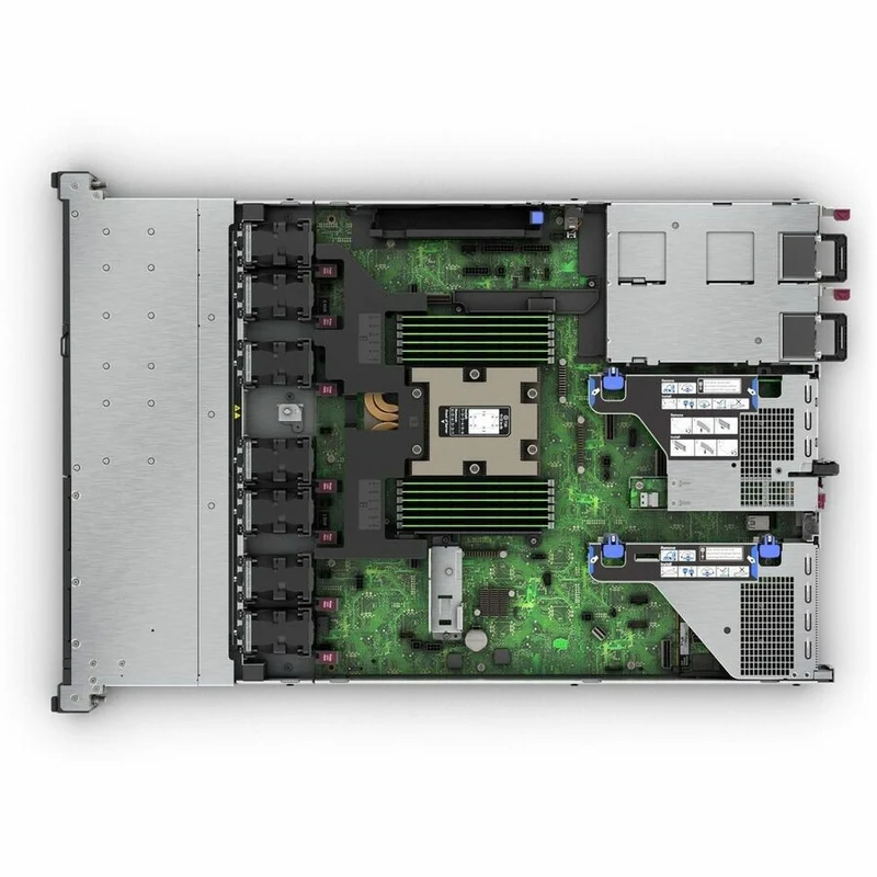 Serveur rack HPE ProLiant DL325 G11 1U - 1 EPYC 9124 3 GHz - 64 Go RAM - 960 Go SSD - (2 x 480 Go) Configuration SSD - Contrôleur SAS 12 Gbit/s P77246-005