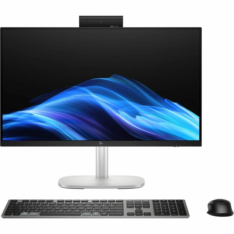 Ordinateur tout-en-un HP EliteStudio 8 AiO G1i - Intel Core Ultra 5 235 - Technologie vPro - 16 Go - SSD 512 Go - Écran tactile Full HD 23.8" - Bureau - Argent Pike C7RS1UT#ABA