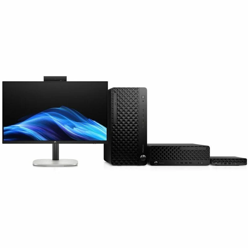 Ordinateur de bureau HP ProDesk 4 G1i - Intel Core Ultra 7 265 - Technologie vPro - 16 Go - SSD 512 Go - Tour - Jack Black C57BLUT#ABA