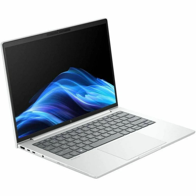 Ordinateur portable HP EliteBook 8 G1a 14" Copilot+ avec écran tactile - WUXGA - 60 Hz - AMD Ryzen 5 PRO 230 - 32 Go - SSD 1 To - Clavier anglais - Argent glacier C03QFUT#ABA