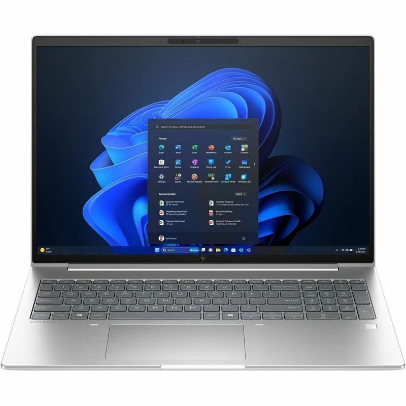 Ordinateur portable HP EliteBook 6 G1a 16" avec écran tactile - WUXGA - AMD Ryzen 5 230 - 16 Go - SSD 512 Go - Clavier anglais et français - Aluminium Pike Silver BM4Y7UT#ABL