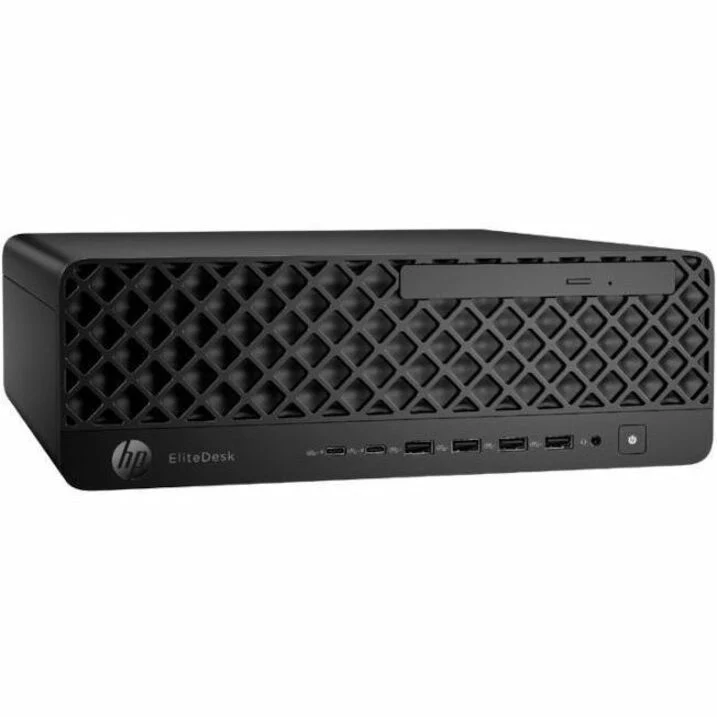 Ordinateur de bureau HP EliteDesk 8 G1i - Intel Core Ultra 7 265 - Technologie vPro - 16 Go - SSD 512 Go - Compact - Jack Black BH9E6UT#ABC