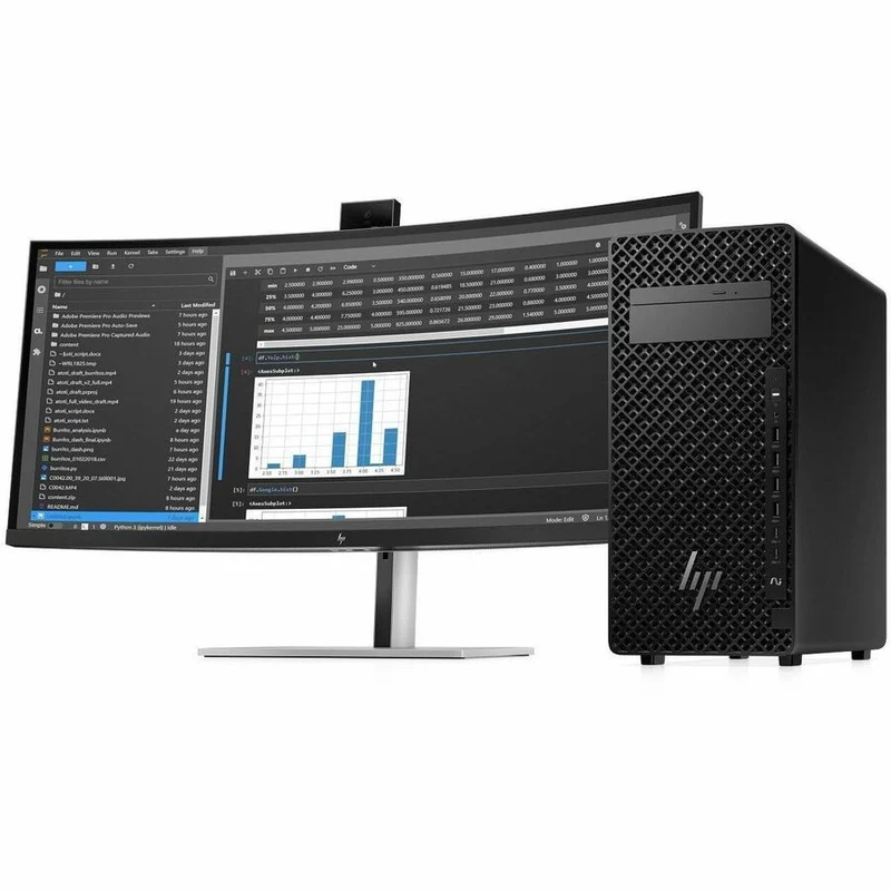 Station de travail HP Z2 G1i - Intel Core Ultra 5 245K - 32 Go - SSD 1 To - Tour - Noir BN6D7UT#ABA