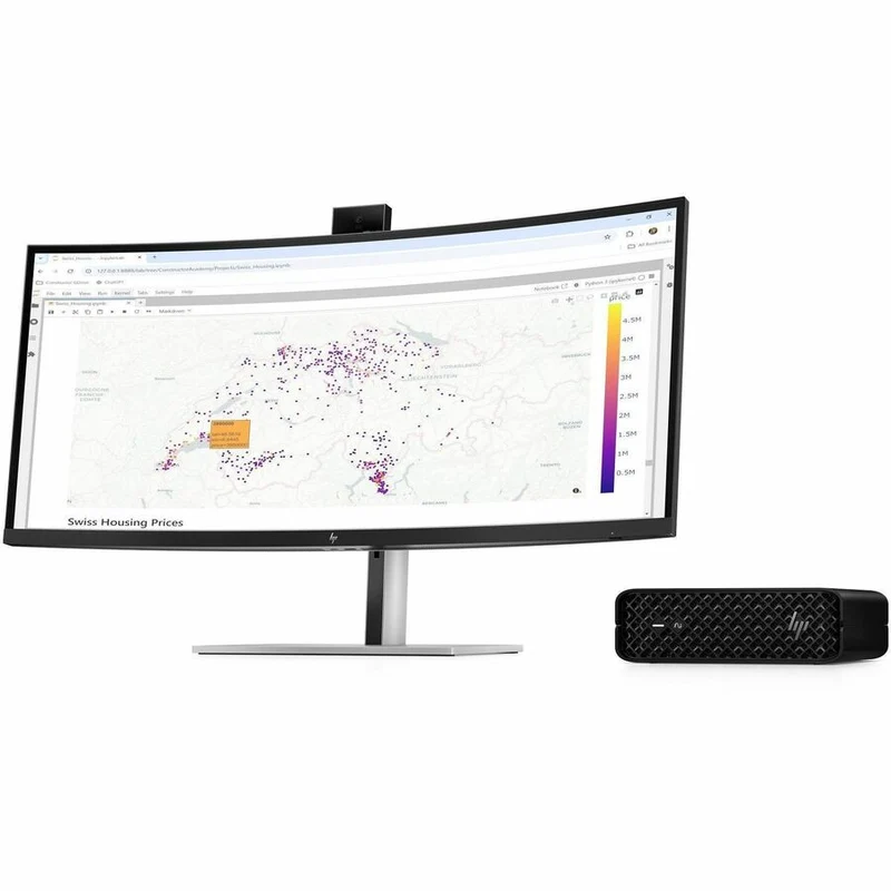 Station de travail HP Z2 Mini G1i - 1 x Intel Core Ultra 7 265 - 16 Go - SSD 512 Go - Mini PC - Noir C0UM9UT#ABC