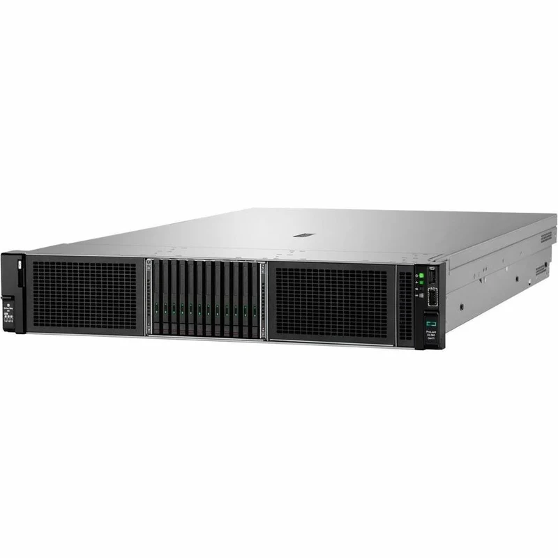 Serveur rack HPE ProLiant DL380 G11 2U - 1 x Intel Xeon Silver 4410Y 2 GHz - 64 Go de RAM - SSD 1.92 To - Configuration SSD (2 x 960 Go) - SAS 12 Gbit/s, Serial ATA/600, contrôleur NVMe P83293-005