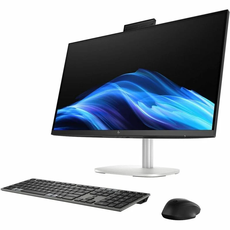 Ordinateur tout-en-un HP EliteStudio 8 AiO G1i - Intel Core Ultra 5 235 - Technologie vPro - 32 Go - SSD 512 Go - Écran tactile QHD 27" - Bureau - Argent Pike C7GL3UT#ABC
