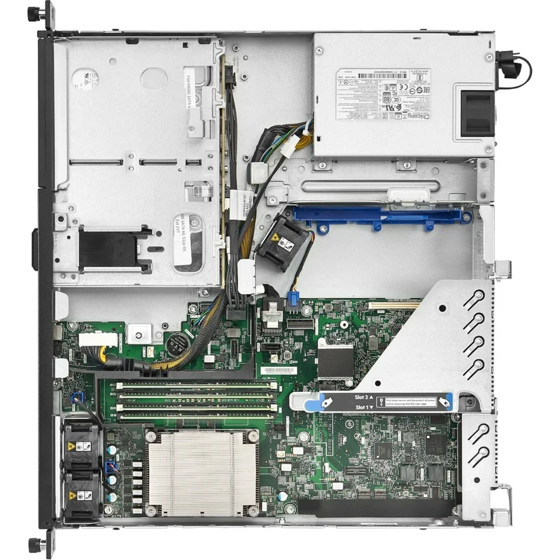 Serveur rack HPE ProLiant DL20 G10 Plus 1U - 1 Xeon E-2314 2.80 GHz - 16 Go RAM - Contrôleur Serial ATA P44114-B21