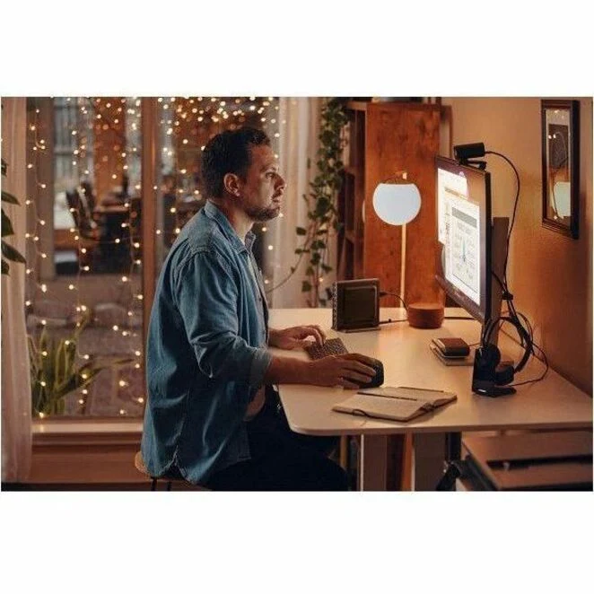 Ordinateur de bureau HP EliteDesk 8 G1a - AMD Ryzen AI 7 350 - 64 Go - SSD 1 To - Mini PC - Jack Black C3XG5UT#ABA