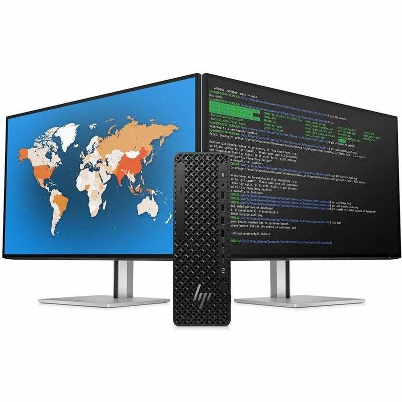 Station de travail HP Z2 G1i - Intel Core Ultra 7 265K - 32 Go - SSD 1 To - Compact - Noir BN5F5UT#ABA