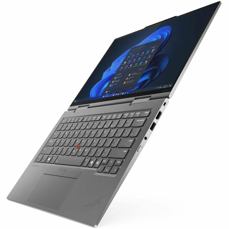 Lenovo ThinkPad X1 Gen 10 Aura Edition 21Q000D7CA Ordinateur portable 2 en 1 convertible avec écran tactile 14" - 2.8K - 120 Hz - Processeur Intel Core Ultra 7 2e génération 265U - Technologie vPro - Plateforme Intel Evo - 32 Go - SSD 512 Go - Clavier français canadien - Gris 21Q000D7CA