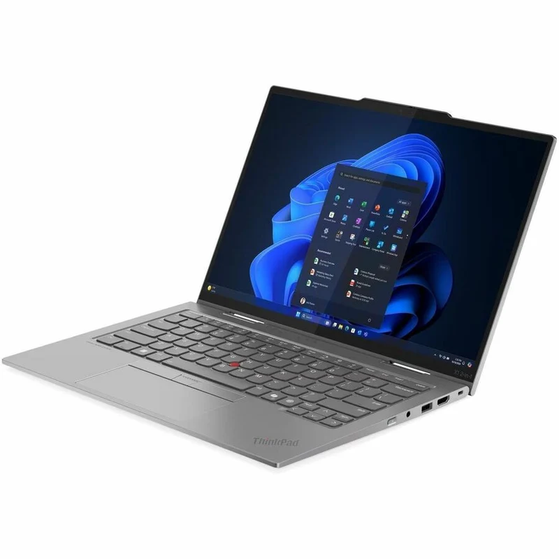 Lenovo ThinkPad X1 Gen 10 Aura Edition 21Q000D7CA Ordinateur portable 2 en 1 convertible avec écran tactile 14" - 2.8K - 120 Hz - Processeur Intel Core Ultra 7 2e génération 265U - Technologie vPro - Plateforme Intel Evo - 32 Go - SSD 512 Go - Clavier français canadien - Gris 21Q000D7CA