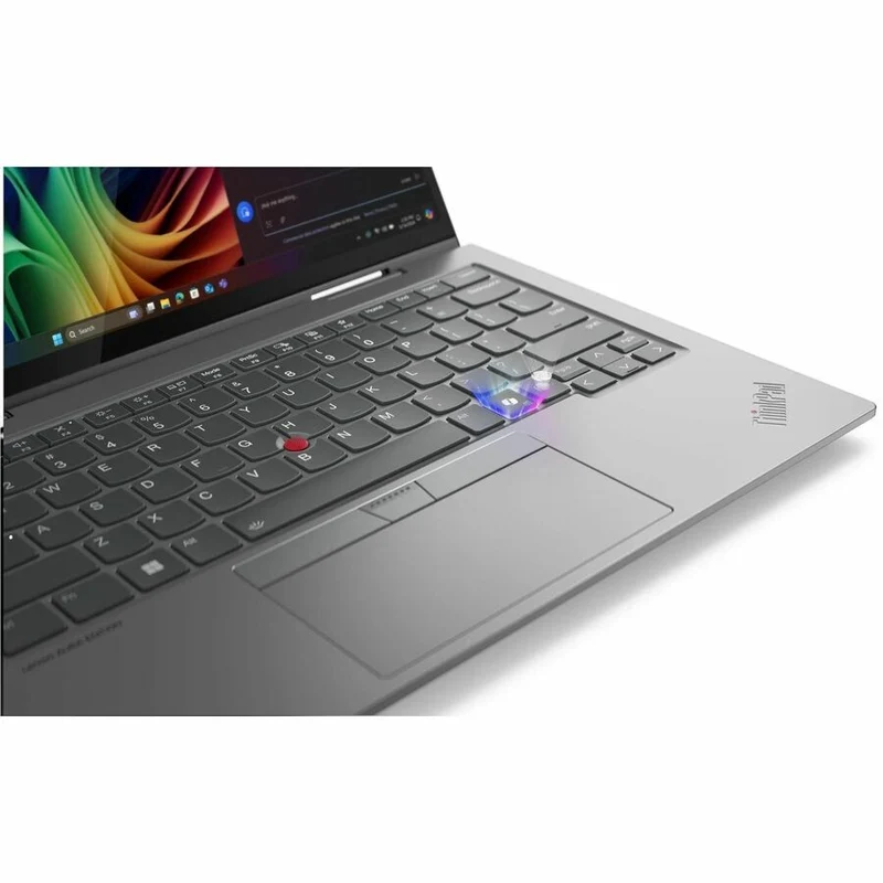 Lenovo ThinkPad X1 Gen 10 Aura Edition 21Q000D7CA Ordinateur portable 2 en 1 convertible avec écran tactile 14" - 2.8K - 120 Hz - Processeur Intel Core Ultra 7 2e génération 265U - Technologie vPro - Plateforme Intel Evo - 32 Go - SSD 512 Go - Clavier français canadien - Gris 21Q000D7CA