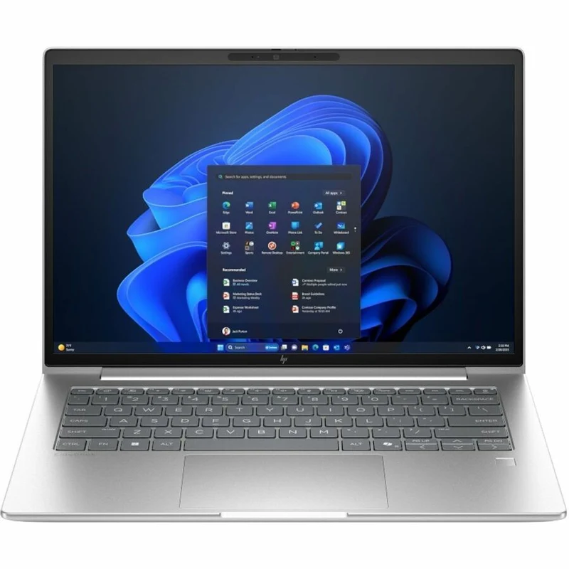 Ordinateur portable HP EliteBook 6 G1i 14" - WUXGA - Intel Core Ultra 7 255U - 16 Go - SSD 512 Go - Clavier anglais - Aluminium Pike Silver C2EP7UT#ABA