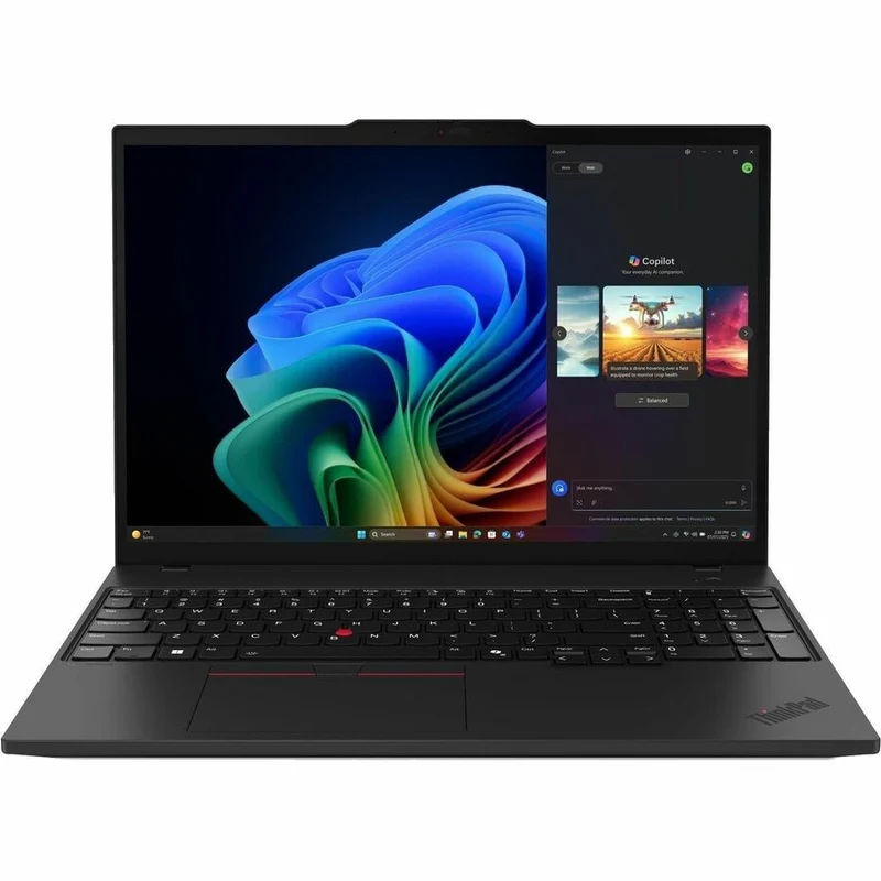 Ordinateur portable Lenovo ThinkPad T16 Gen 4 21QN005XUS 16" Copilot+ - WUXGA - AMD Ryzen AI 7 PRO 350 - 16 Go - SSD 512 Go - Clavier anglais - Noir 21QN005XUS
