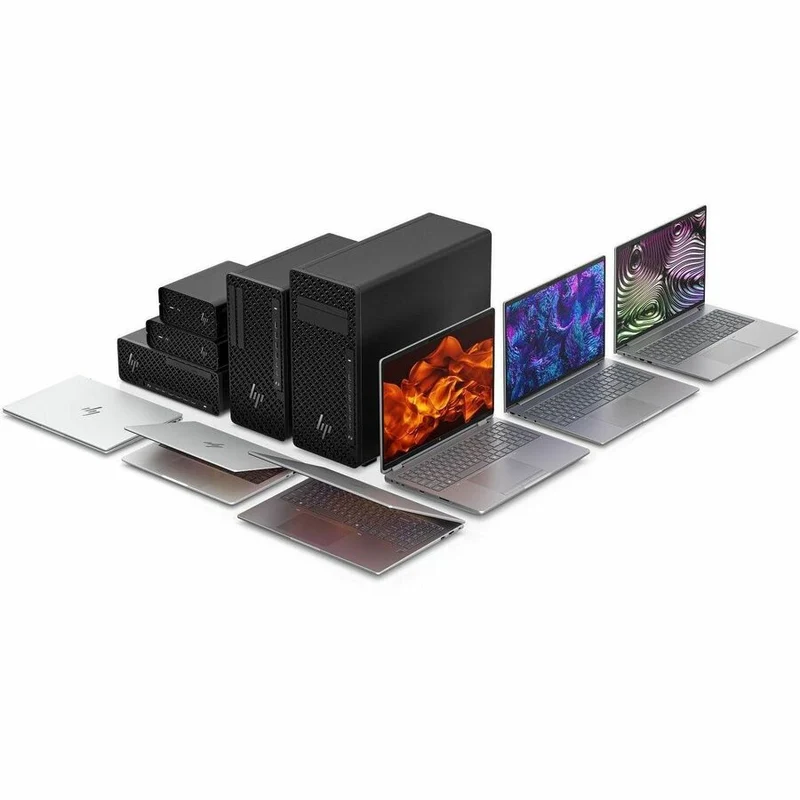 Station de travail mobile HP ZBook 8 G1as 14" avec écran tactile Copilot+ - WUXGA - AMD Ryzen AI 9 HX PRO 375 - 32 Go - SSD 512 Go - Clavier anglais et français - Argent météore BZ7K8UT#ABL
