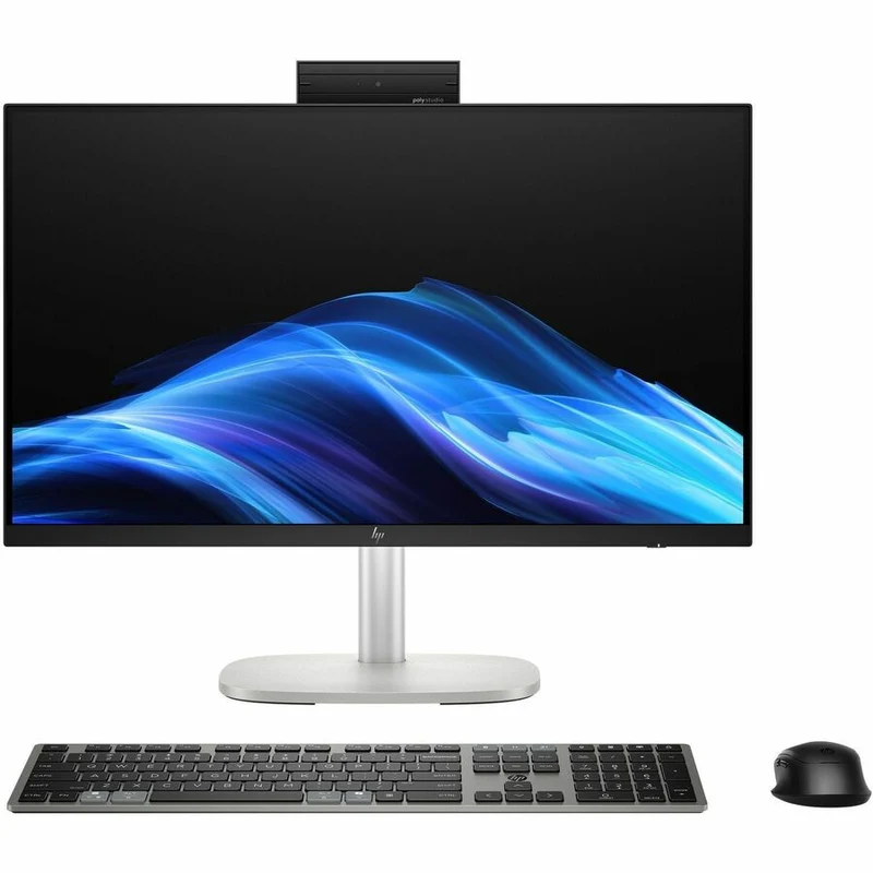 Ordinateur tout-en-un HP EliteStudio 8 AiO G1i - Intel Core Ultra 7 265 - Technologie vPro - 16 Go - SSD 512 Go - Écran tactile Full HD 23.8" - Ordinateur de bureau - Argent Pike C7RR7UT#ABC
