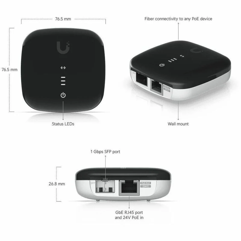 Émetteur-récepteur/convertisseur de média Ubiquiti UACC-AE
