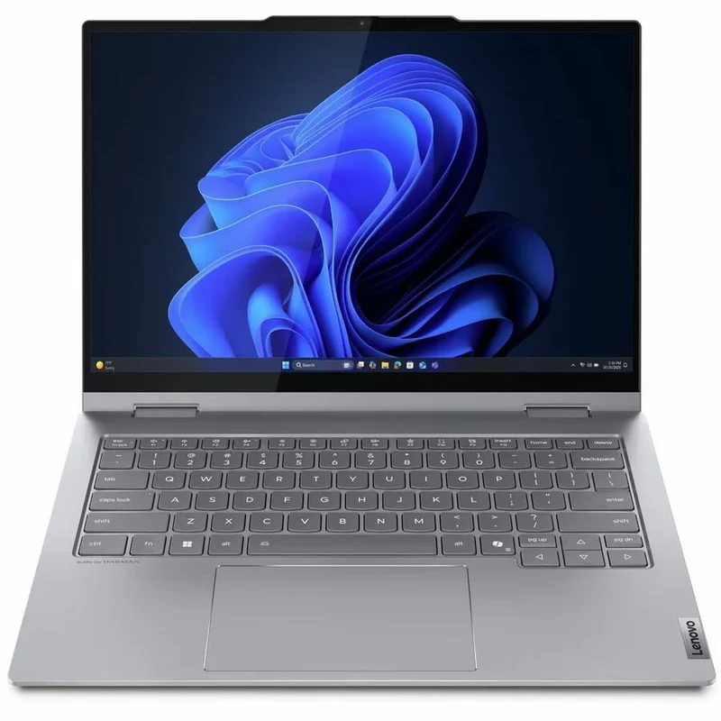 Lenovo ThinkBook 14 G5 IAU 21SQ0002CF Ordinateur portable 14 en 2 convertible 1 pouces à écran tactile - WUXGA - Intel Core Ultra 7 255U - 16 Go - SSD 512 Go - Clavier français canadien - Gris Luna 21SQ0002CF