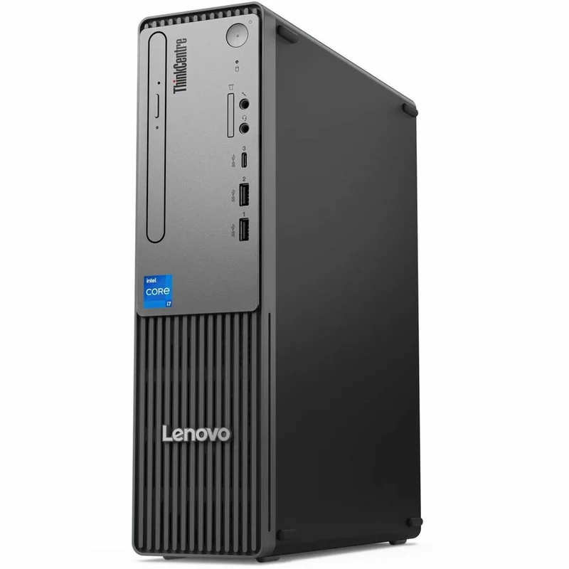 Ordinateur de bureau Lenovo ThinkCentre Neo 50s Gen 5 12XF000VUS - Intel Core i5 14e génération i5-14400 - 16 Go - SSD 256 Go - Compact - Noir 12XF000VUS