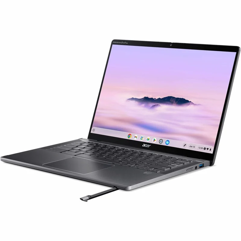 Acer Chromebook Plus Spin 714 CPE794-1N CPE794-1N-57SR Chromebook 14 en 2 convertible 1" à écran tactile - WUXGA - Intel Core Ultra 5 125U - 16 Go - SSD 256 Go - Clavier anglais (États-Unis) - Iron NX.J47AA.001
