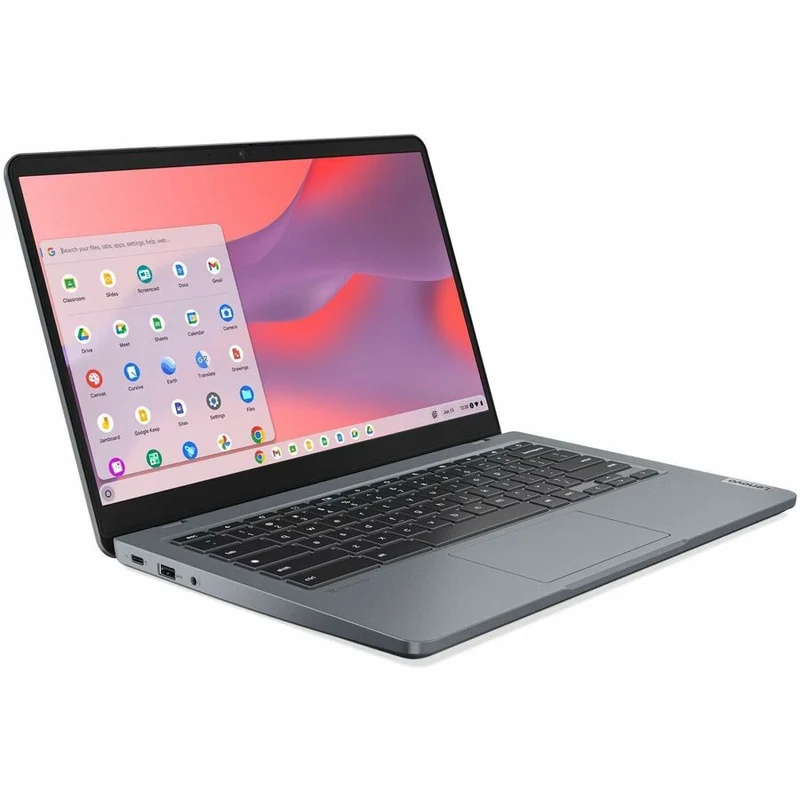 Chromebook Lenovo 14e Gen 3 82W6003CUS Écran tactile 14" - Full HD - Intel N-Series N100 - 8 Go - 64 Go de mémoire flash - Clavier anglais - Gris orage 82W6003CUS