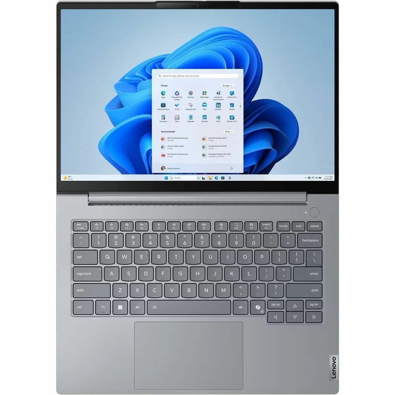 Ordinateur portable Lenovo ThinkBook 14 G8 IRL 21SG000JUS 14" avec écran tactile - WUXGA - Intel Core 5 210H - 16 Go - SSD 512 Go - Clavier anglais - Gris arctique 21SG000JUS