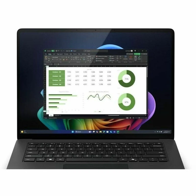 Microsoft Surface Laptop 7 15" Écran tactile Copilot+ PC Notebook - Intel Core Ultra 7 - 32 Go - SSD 256 Go - Clavier anglais - Noir EP2-22825