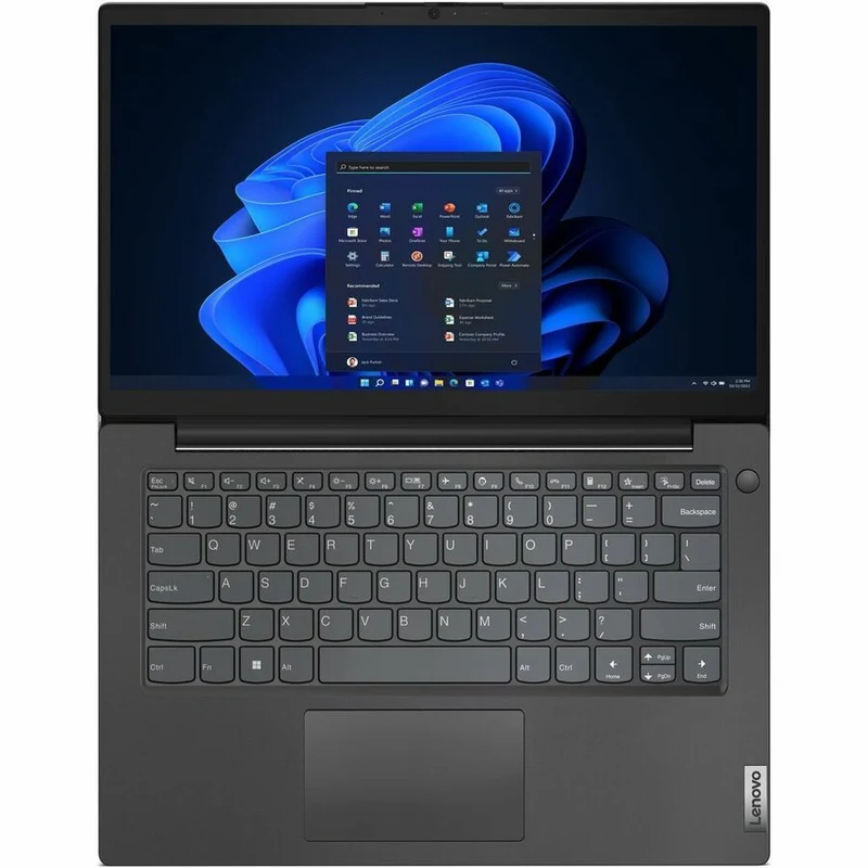 Ordinateur portable Lenovo V14 G4 AMN 82YT010EUS 14" - Full HD - AMD Ryzen 5 7520U - 8 Go - SSD 256 Go - Clavier anglais - Noir professionnel 82YT010EUS