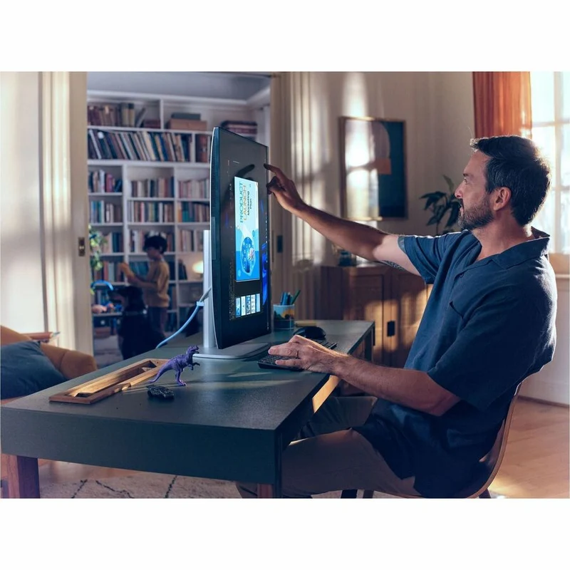 Ordinateur tout-en-un HP EliteStudio 8 AiO G1i - Intel Core Ultra 7 265 - Technologie vPro - 16 Go - SSD 512 Go - Écran Full HD 23.8" - Ordinateur de bureau - Argent Pike C7RR3UT#ABA