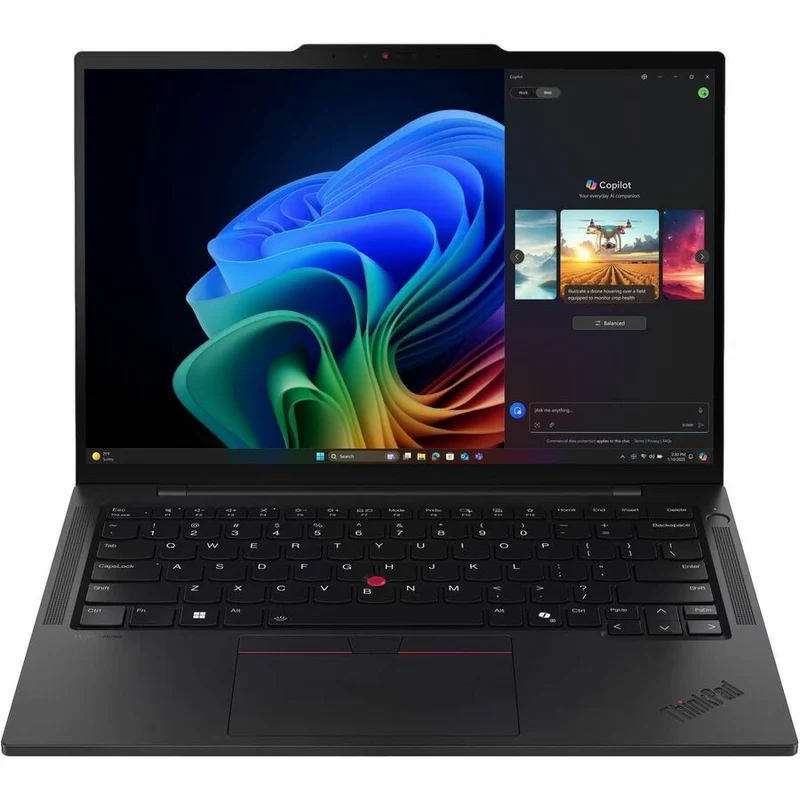 Ordinateur portable Lenovo ThinkPad T14s Gen 6 21TB000DUS 14" Copilot+ - WUXGA - 60 Hz - AMD Ryzen AI 7 PRO 350 - 16 Go - SSD 512 Go - Clavier anglais - Noir 21TB000DUS
