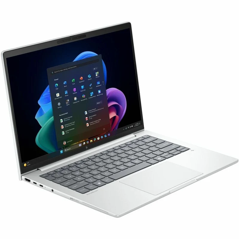 Ordinateur portable HP EliteBook 8 G1i 16" avec écran tactile - WUXGA - 60 Hz - Intel Core Ultra 5 228V - 32 Go - SSD 512 Go - Clavier anglais/français - Aluminium argent glacier BH3G8UT#ABL