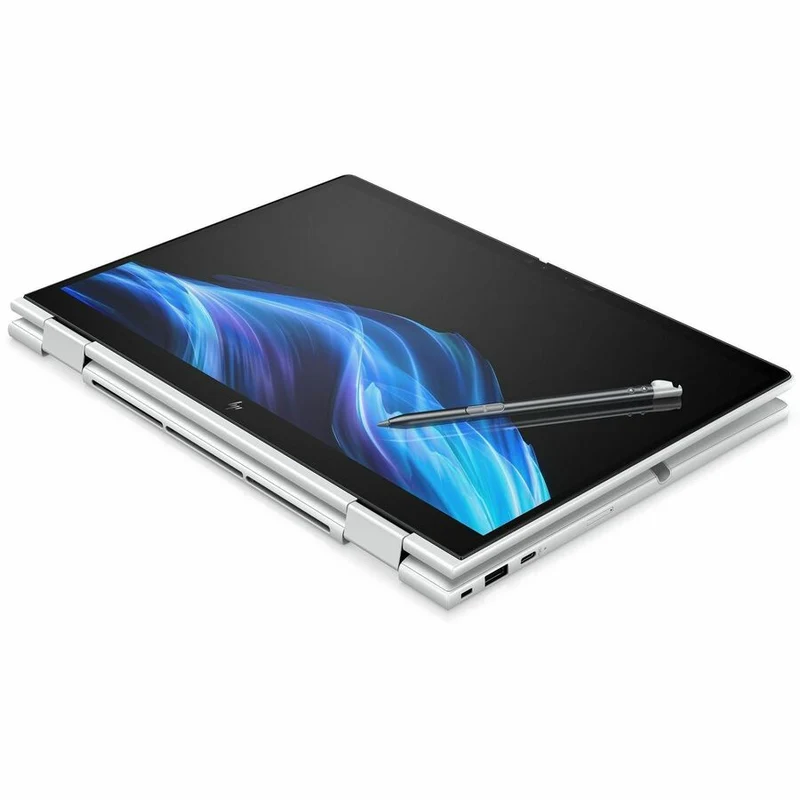 Ordinateur portable convertible 2 en 1 HP EliteBook 8 Flip G1i 13.3" à écran tactile - WUXGA - 60 Hz - Processeur Intel Core Ultra 5 235U - Technologie vPro - 16 Go - SSD 512 Go - Clavier anglais et français - Argent glacier BE8V0UT#ABL