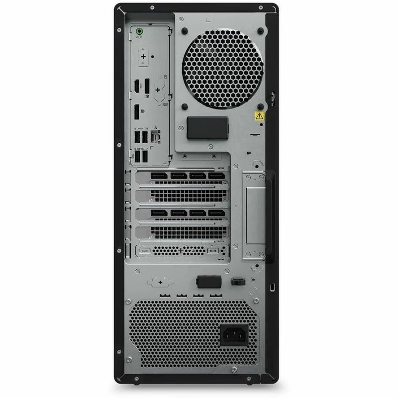 Station de travail Lenovo ThinkStation P3 Gen 2 30HT0053CA - 1 x Intel Core Ultra 7 2nd Gen 265 - Technologie vPro - 16 Go - SSD 512 Go - Tour - Noir 30HT0053CA