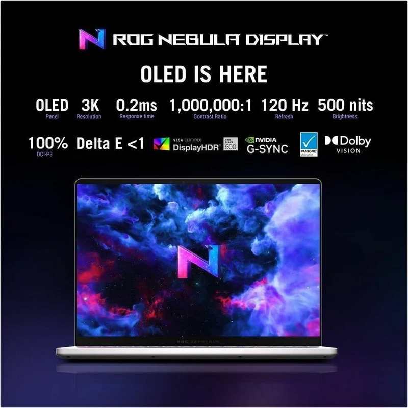 Ordinateur portable gaming Asus ROG Zephyrus G14 GA403 GA403WR-DS96-CA 14" Copilot+ - 3K - 120 Hz - AMD Ryzen AI 9 HX 370 - 32 Go - SSD 1 To GA403WR-DS96-CA