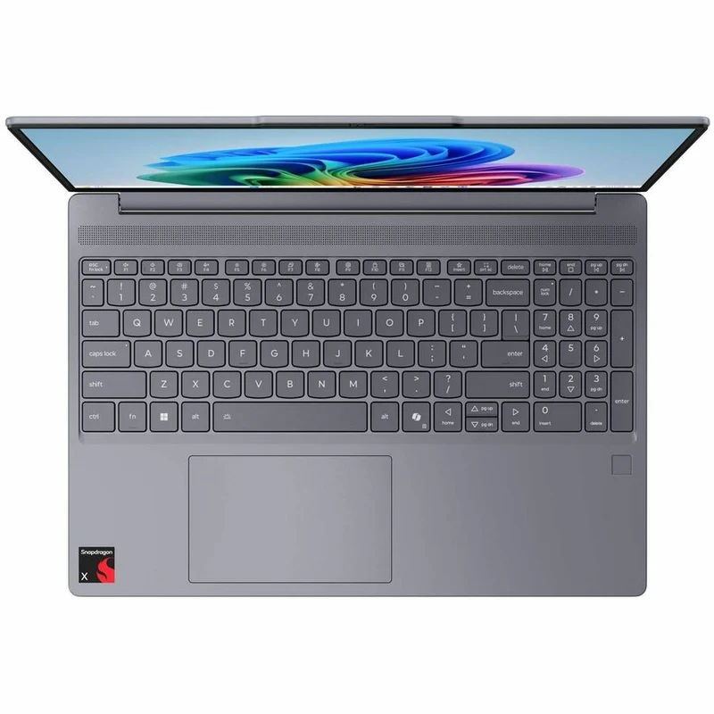 Ordinateur portable Lenovo IdeaPad Slim 3 15Q8X10 83N3004TUS avec écran tactile 15.3" Copilot+ - WUXGA - 60 Hz - Qualcomm Snapdragon X X1-26-100 - 16 Go - SSD 512 Go - Clavier anglais (États-Unis) - Gris Luna 83N3004TUS