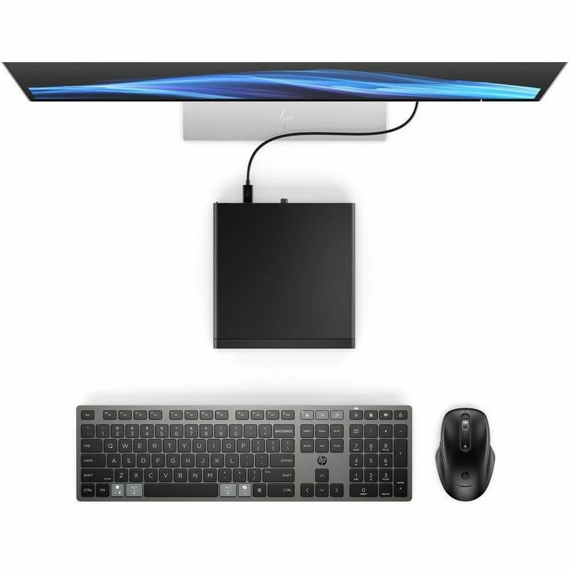 Ordinateur de bureau HP EliteDesk 8 G1a - AMD Ryzen AI 7 350 - 32 Go - SSD 512 Go - Mini PC - Jack Black C3XG4UT#ABA