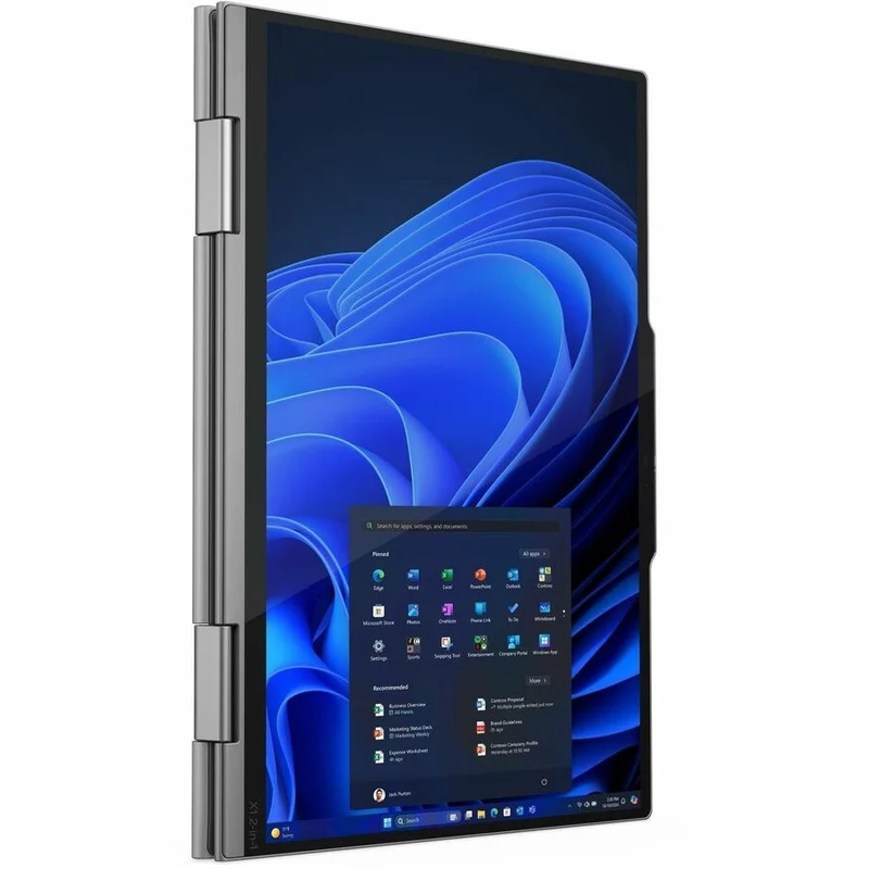 Ordinateur portable convertible 2 en 1 Lenovo ThinkPad X1 Gen 10 Aura Edition 21Q000D3CA, écran tactile 14 pouces - WUXGA - 60 Hz - Intel Core Ultra 7 2e génération 255U - Plateforme Intel Evo - 16 Go - SSD 512 Go - Clavier français canadien - Gris 21Q000D3CA