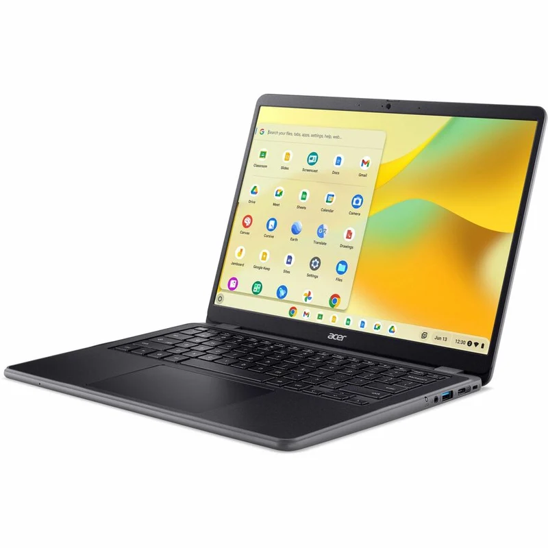 Acer Chromebook 514 C937T C937T-C0G3 Écran tactile 14" - WUXGA - 60 Hz - Intel N150 série N - 8 Go - 64 Go de mémoire flash - Clavier anglais (États-Unis) - Noir NX.JECAA.001