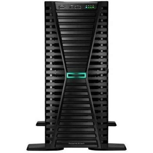 Serveur tour HPE ProLiant ML110 G11 4.5U - 1 x Intel Xeon Gold 5416S 2 GHz - 64 Go de RAM - SSD 1.92 To - Configuration SSD (2 x 960 Go) - NVMe, Serial ATA/600, contrôleur SAS 12 Gbit/s P83317-005