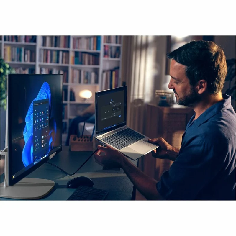 Ordinateur tout-en-un HP EliteStudio 8 AiO G1i - Intel Core Ultra 5 235 - Technologie vPro - 16 Go - SSD 512 Go - Écran tactile QHD 27" - Bureau - Argent Pike C7GL2UT#ABA