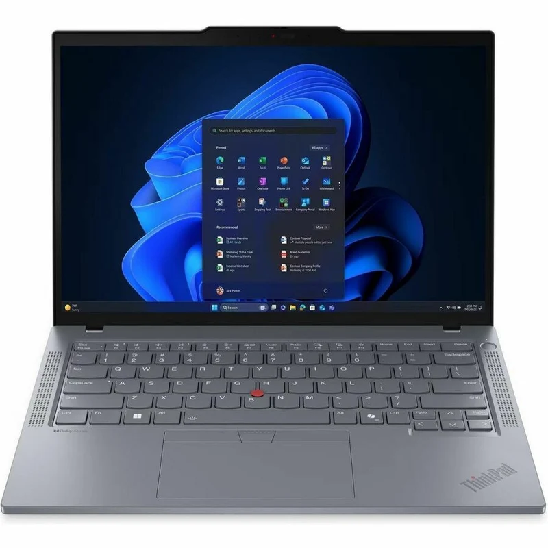Ordinateur portable Lenovo ThinkPad T14 Gen 6 21QC001XUS 14" - WUXGA - Intel Core Ultra 5 225U - 16 Go - SSD 256 Go - Clavier anglais - Gris 21QC001XUS