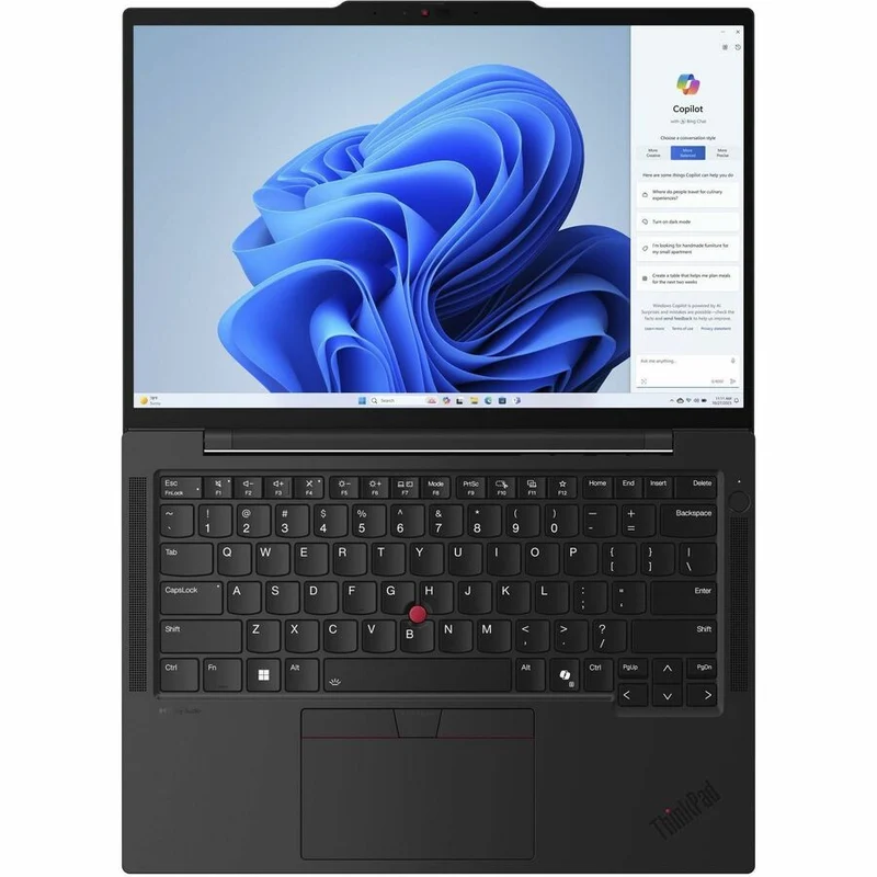 Ordinateur portable Lenovo ThinkPad T14s Gen 5 21LS0075US, écran tactile 14 pouces, WUXGA, Intel Core Ultra 5 125U, 16 Go, SSD 512 Go, clavier anglais, noir 21LS0075US