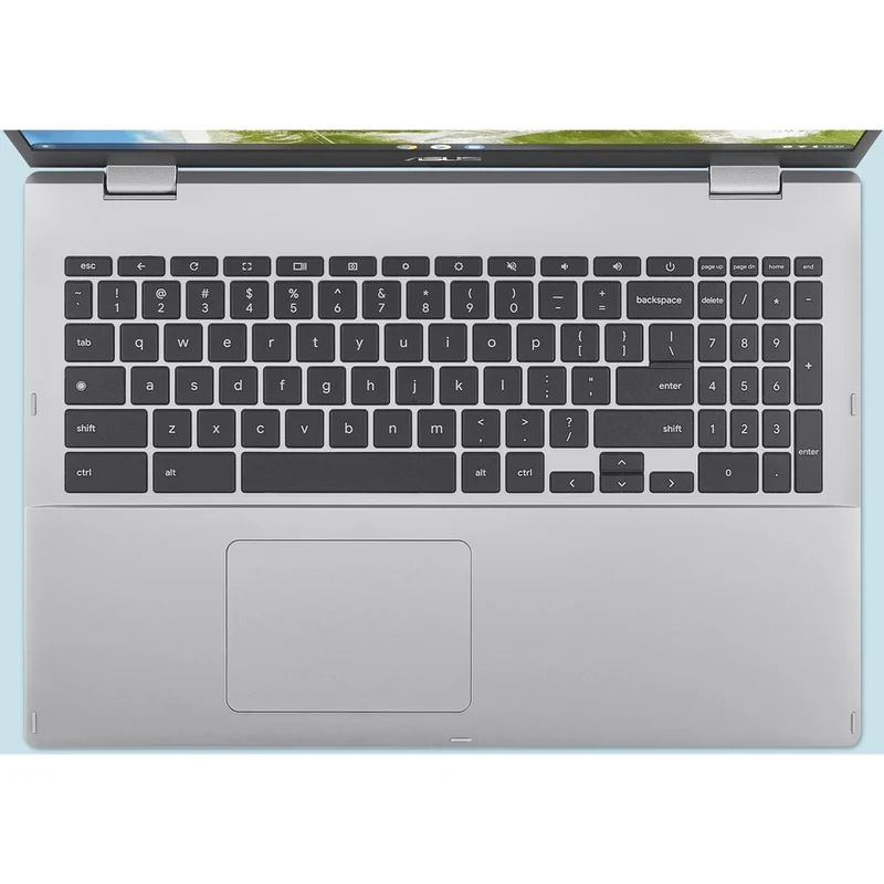 Asus Chromebook CX1500 CX1500CKA-DB01-CB Chromebook 15.6" - Full HD - Intel Celeron N4500 - 4 Go - 64 Go de mémoire flash - Argent transparent CX1500CKA-DB01-CB