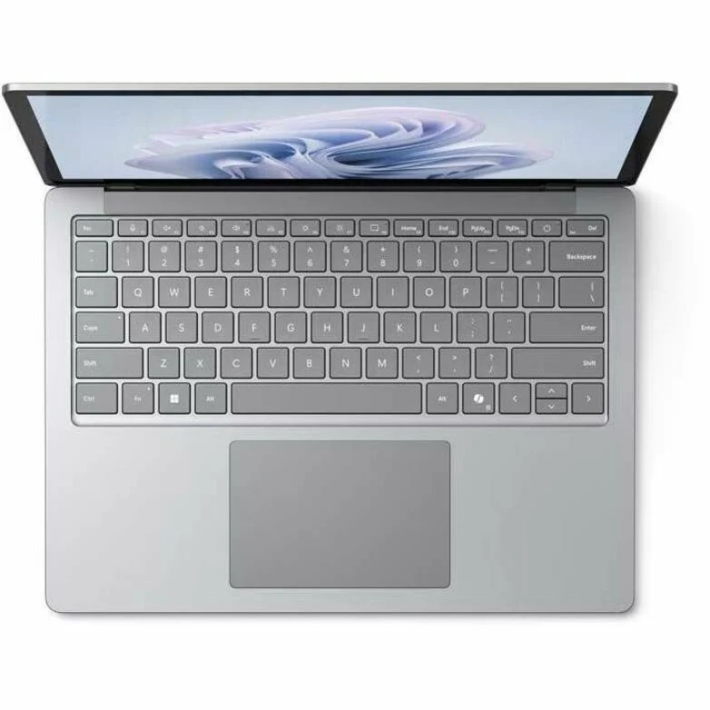 Ordinateur portable Microsoft Surface Laptop 6 13.5" à écran tactile - Intel Core Ultra 5 135H - 8 Go - SSD 256 Go - Clavier anglais - Platinum EP2-34474