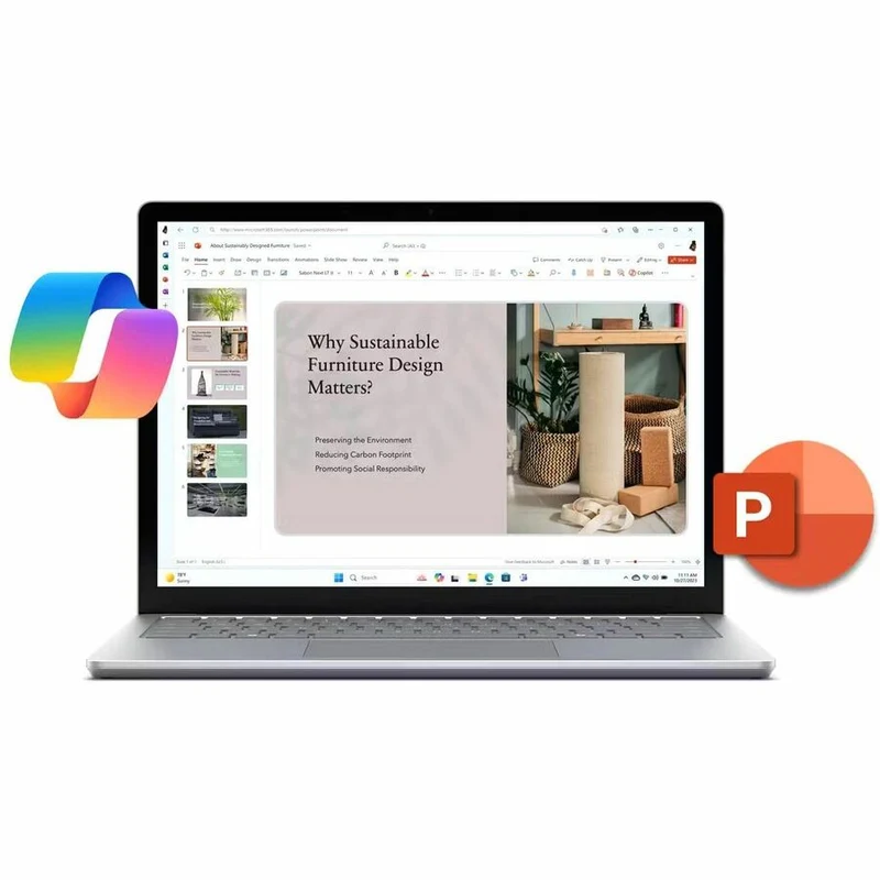 Ordinateur portable Microsoft Surface Laptop 6 13.5" avec écran tactile - Intel Core Ultra 5 - 16 Go - SSD 256 Go - Clavier anglais et français - Platinum EP2-34451