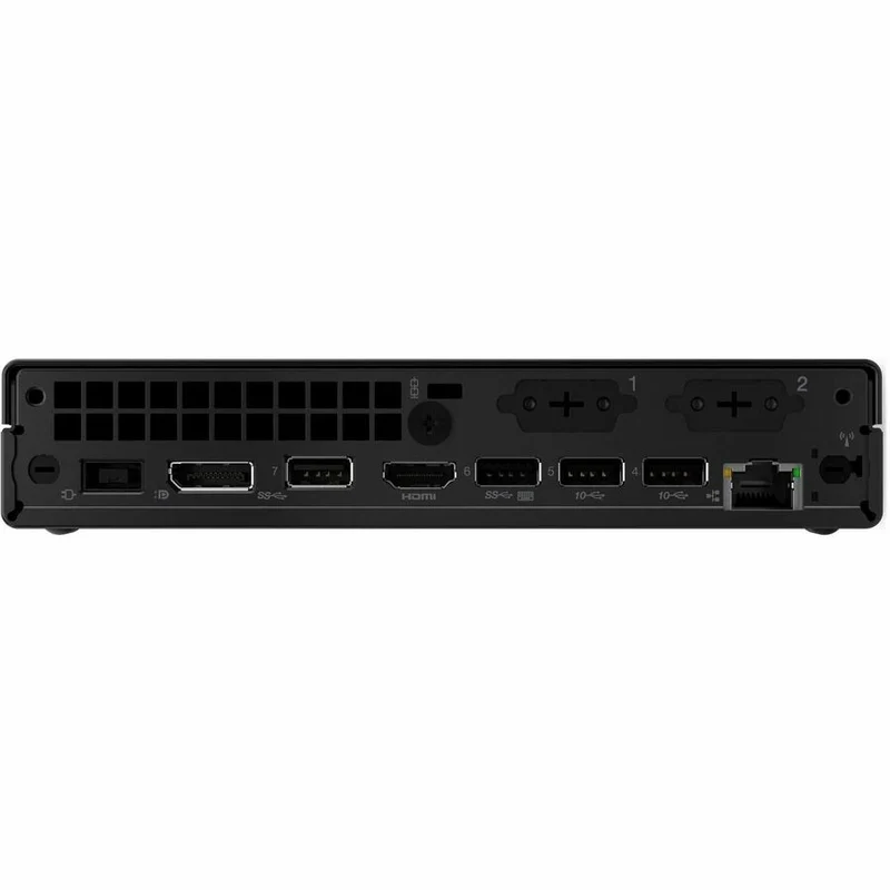 Ordinateur de bureau Lenovo ThinkCentre M70q Gen 6 13A40028US - Intel Core Ultra 5 235T - Technologie vPro - 16 Go - SSD 256 Go - Mini - Noir 13A40028US