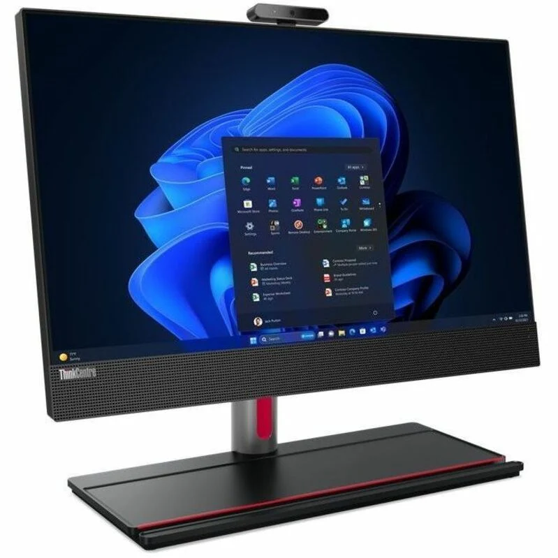 Ordinateur tout-en-un Lenovo ThinkCentre M90a Gen 5 12SH001NUS - Intel Core i3 14e génération i3-14100 - 8 Go - SSD 256 Go - Écran Full HD 23.8" - Noir 12SH001NUS