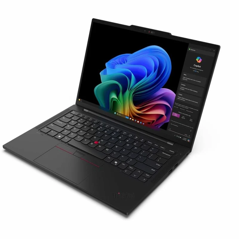 Ordinateur portable Lenovo ThinkPad T14s Gen 6 (21N1002ECA) 14" avec écran tactile Copilot+ - WUXGA - Qualcomm Snapdragon X Plus X1P-42-100 - 16 Go - SSD 512 Go - Clavier français - Noir 21N1002ECA