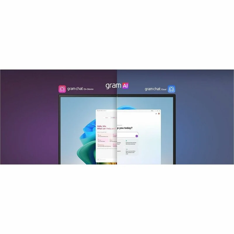 Ordinateur portable LG Gram 17Z90TL 17Z90TL-G.AU88A9 17" Copilot+ - WQXGA - Intel Core Ultra 7 258V - 32 Go - SSD 1 To - Noir obsidienne 17Z90TL-G.AU88A9